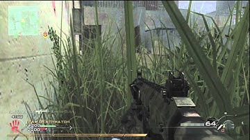 IIJJQR MW2 - Harrier Pave Low Nuke! with mp5k and acr