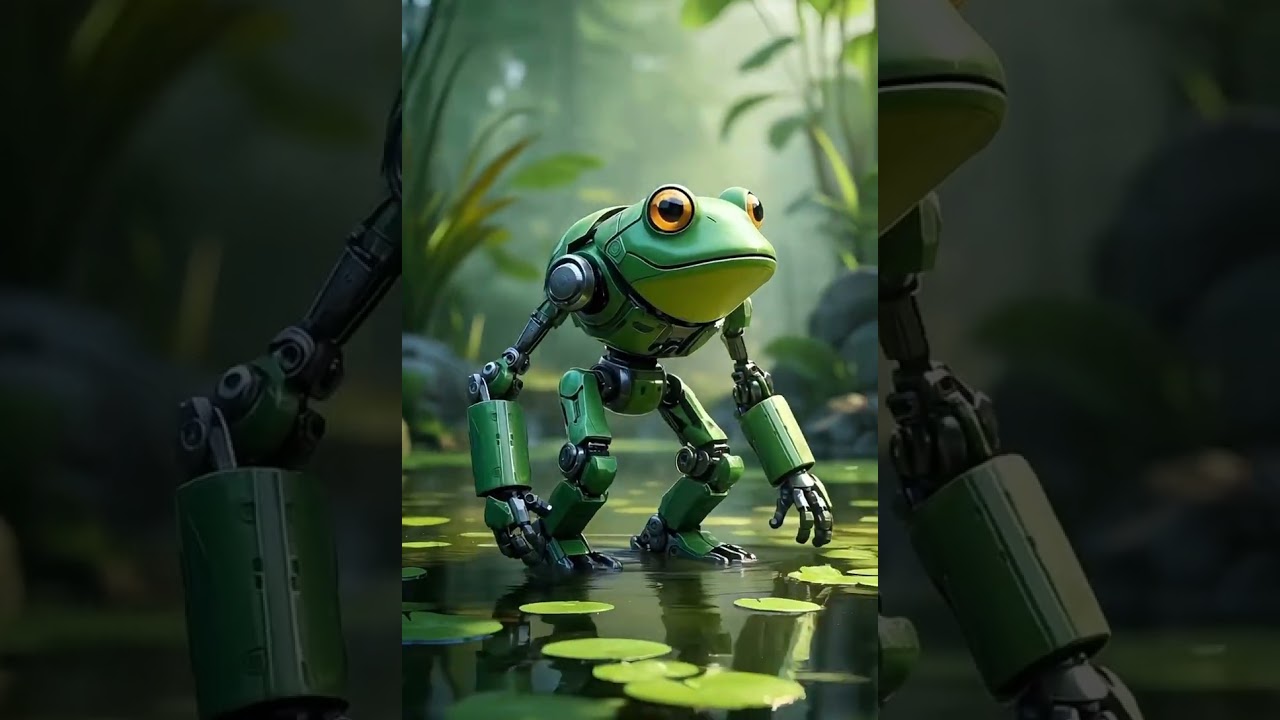 Robotic Frog Stuns Scientists – Nature Meets Technology! 🐸🤖
