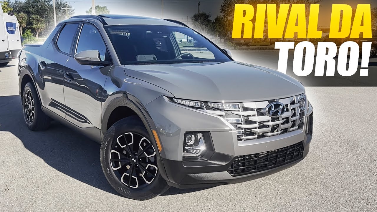 PRIMEIRO CONTATO COM A NOVA HYUNDAI SANTA CRUZ!! - YouTube