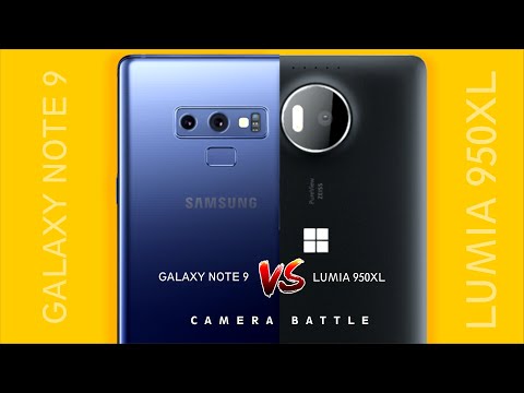 Lumia 950XL vs Galaxy Note 9 Camera Batttle #pidginenglish #android#windows