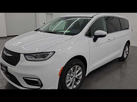 2023 CHRYSLER PACIFICA TOURING L AWD BRIGHT WHITE 4K WALKAROUND 23C37A