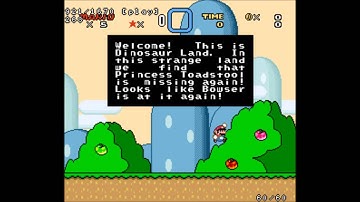 TAS Super Mario World "fastest death" in 00:22.29 by GlitchWorld