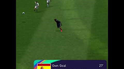 Two weird own goal 😱😀 || PES 2021 Mobile || Scripting #Shorts