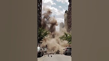 CAUGHT ON CAMERA: Building Collapses in Major City 😱 Is This Real?