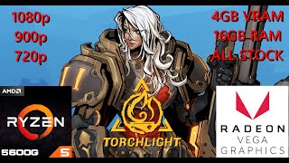 TORCHLIGHT: INFINITE - Tested on AMD Ryzen 5 5600G | LOW - ULTRA | 1080p - 900p - 720p #benchmark