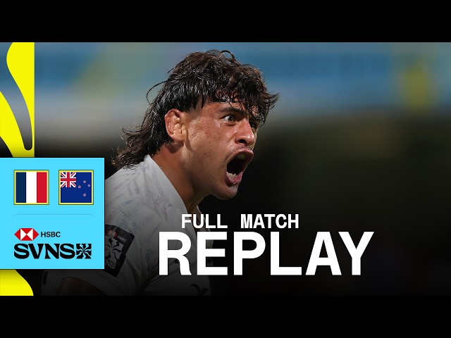 UNREAL finish in Perth 🫨 | France v New Zealand | HSBC SVNS Perth 2026 | Full Match Replay