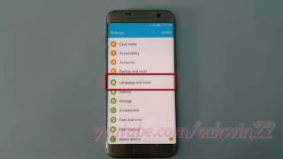 Samsung Galaxy S7 Edge : How to Set Keyboard swipe as Continuous Input (Android Marshmallow) screenshot 2