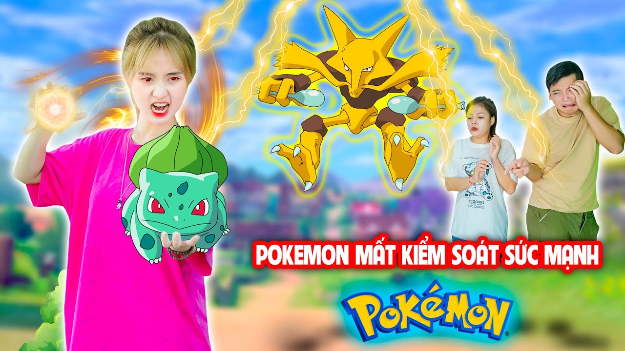 Pokemon Mất Kiểm Soát Sức Mạnh - Pikachu Tấn Công Pokemon Khác Do Bị Thôi Miên - Phim Hài Táo TV