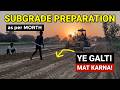 Subgrade Preparation as per MORTH | Road Construction | Compaction &amp; Rolling Complete Process