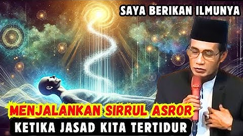 KH. MUKHLASON ROSYID 🛑 MENJALANKAN SIRRUL ASROR KETIKA TIDUR #ngajiroso #dzikir #doamustajab