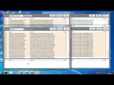 Auto Fast scanner Balance Bitcoin Address u0026 Private Key Part 2