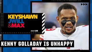 Kenny Golladay is unhappy about his playing time with the Giants \& said 'I came here to play!' | KJM