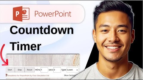 How To Create A Countdown Timer In Powerpoint To Use In A Microsoft