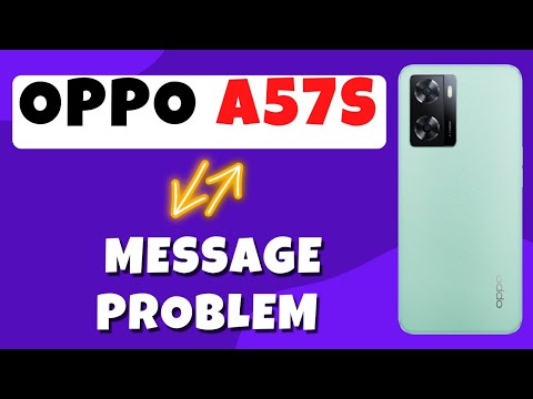 Oppo A57s  Message Problem || Message Not sent issue