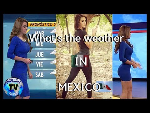 Yanet Garcia As Mexican Weather Girl | By Incredible World TV - YouTube