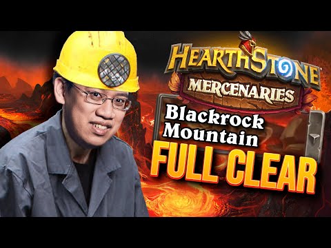 Blackrock Mountain FULL Clear! | Mercenaries | Hearthstone