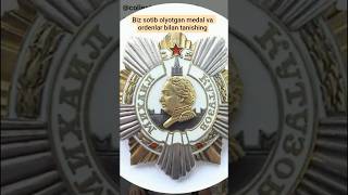 Biz sotib olamiz qimmat narxlarda.#Shorts #YouTubeShorts #sssr #ussr #orden #medal