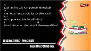 Hikanyatumus - Emosi Hati (drums only) [chord gitar & lirik]