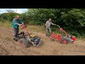 Копалка Мотор Сич и Мотоблок. Интересное сравнение. Digger Motor Sich and Motoblock. Interesting.