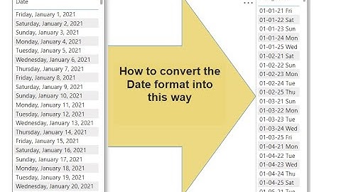 How to convert the Date format in Power BI || Power BI Interview Questions || Power BI ||