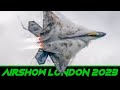 Max performance f22 raptor demo  airshow london 2023 3d binaural audio