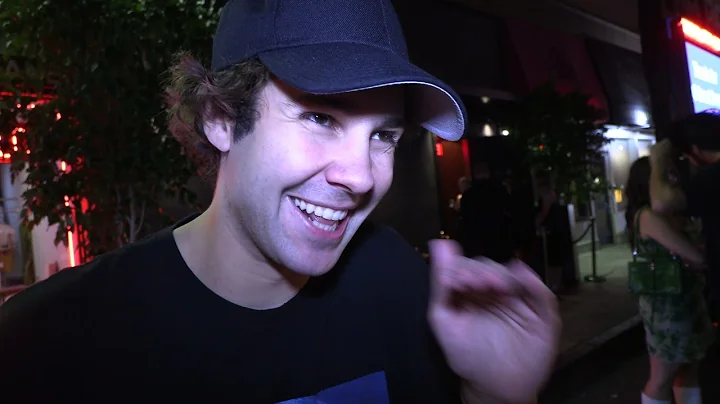 David Dobrik first sighting in Hollywood after being stranded in Slovakia