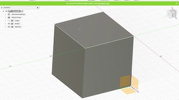 Fusion 360 Tutorial 1  Cube 1