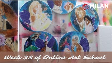 Week 38 of The Online Mastery Program | Milan Art Institute Weekly Vlog