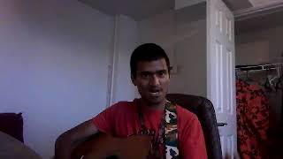 How to play the A G C F chord on a guitar