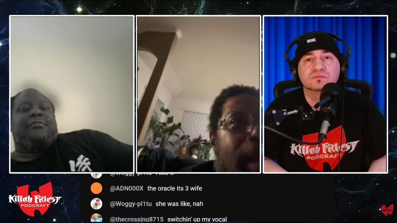 Tea Mastering -Theology & Occult in Movies feat Hakhem - Killah Priest LIVE Podcraft