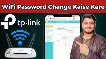 TPLink WiFi Router Ka Password Kaise Change Kare | How To Change Wifi Password TPLink