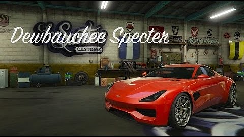 GTA V: Dewbauchee Specter (Gameplay/Showcase)