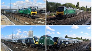 Stadler Tri Mode 93001 & 93005 depart Clapham Junction working 6Q58 - 27/7/26