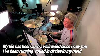 REO Speedwagon 'Can't Fight This Feeling' Drum cover, lyrics