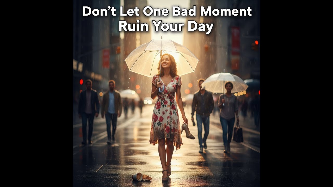 Don't Let One Bad Moment Ruin Your Day YouTube