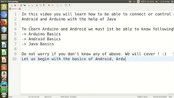 Arduino and Android with Java