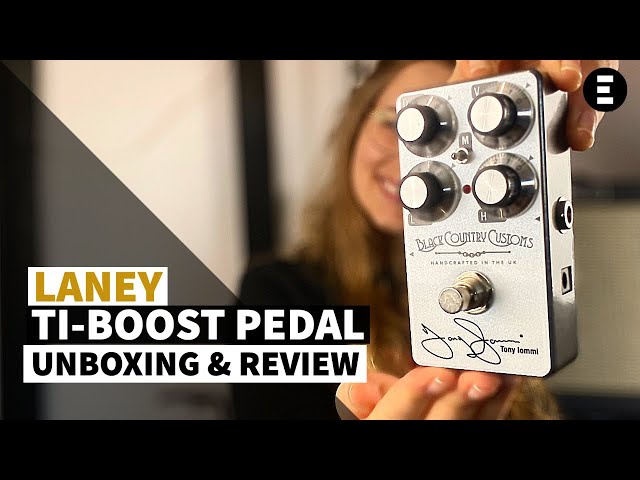 Laney Tony Iommi TI - Boost | EGITANA.pt - YouTube