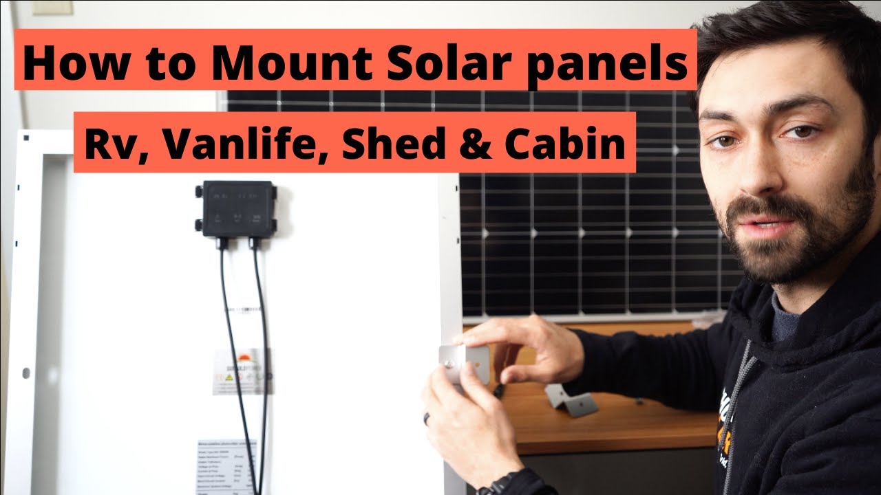 How To: Mounting Solar Panels - YouTube