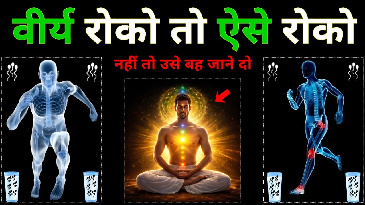 वीर्य रोको नहीं, सही दिशा दो | Brahmacharya Ka Asli Science 🔥