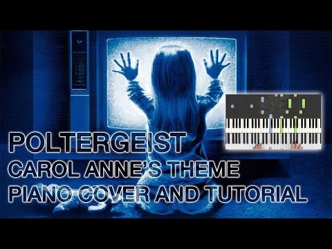 Poltergeist Tema principal (Tema de Carol Anne) | Jerry Goldsmith | Tutorial del teclado de piano