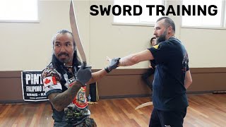 Filipino Martial Arts: Sword Training With Pintados