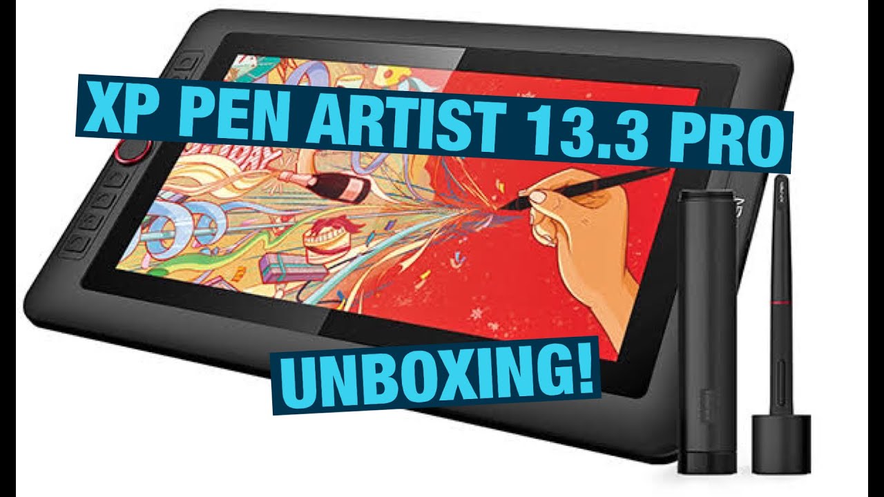 XP Pen Artist 13.3 Pro Holiday Edition Unboxing YouTube