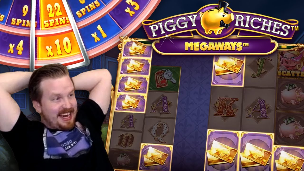 Double MEGA WIN in Piggy Riches Megaways