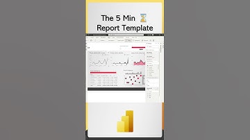 PowerBI: How to make a report in 5 Minutes