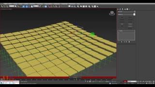 Tiles Floating  Motion Graphics Tutorial in MAX