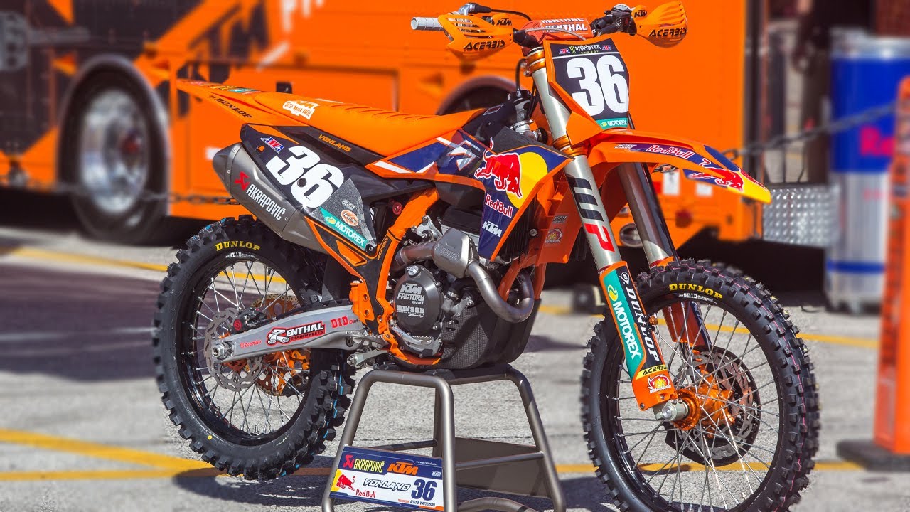 Inside Max Vohland 2022 Manufacturing unit KTM 250SXF – Motocross Motion Journal