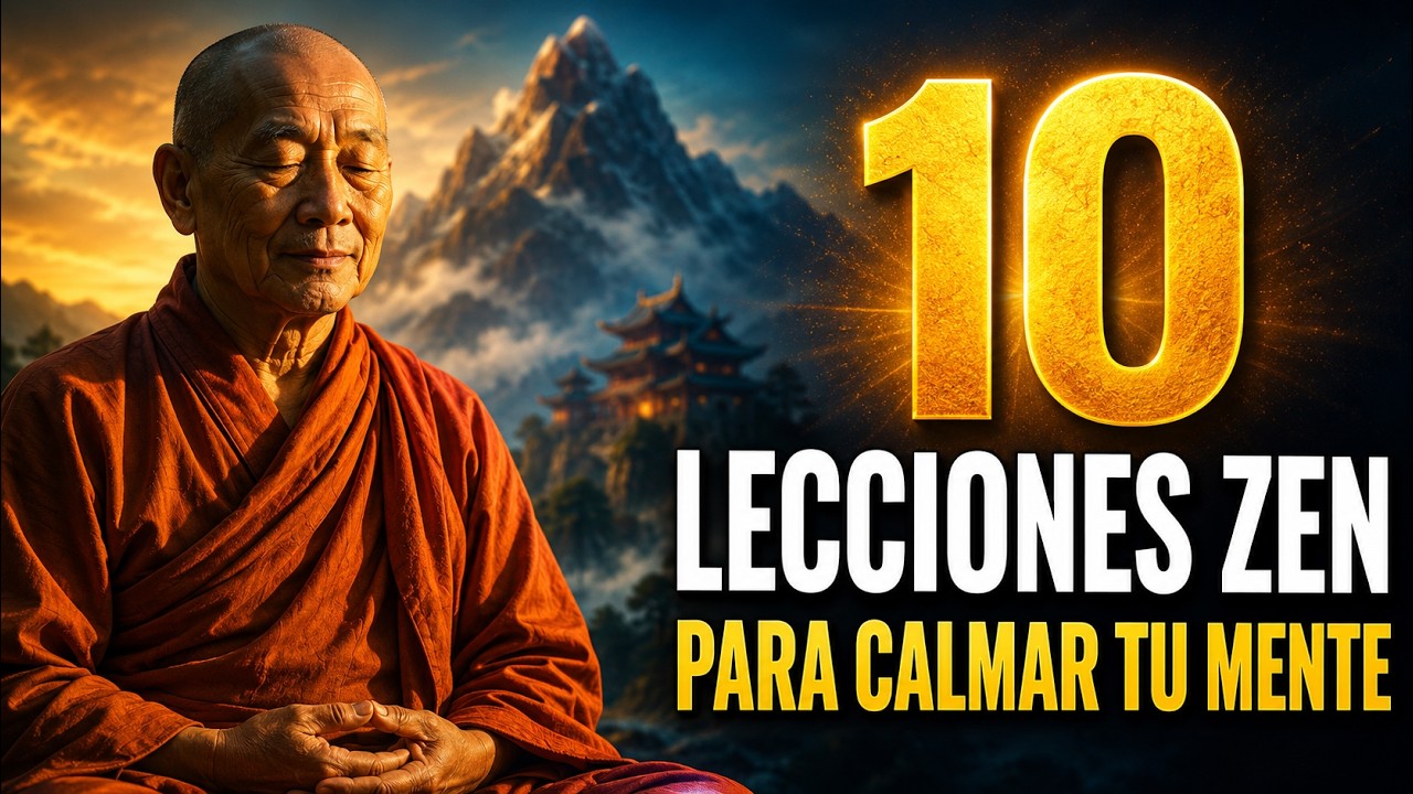 10 ENSEÑANZAS ZEN para CALMAR tu MENTE y CONTROLAR los PENSAMIENTOS ...