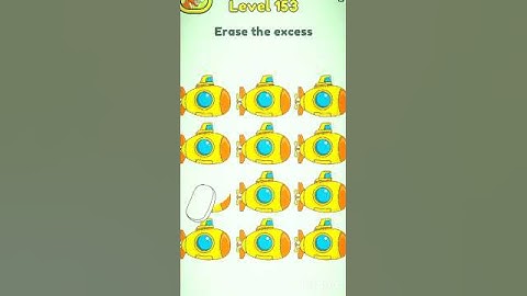 Dop 2 (Delete One Part) Level-153 Erase the excess #viralvideo #shortsfeed #shorts