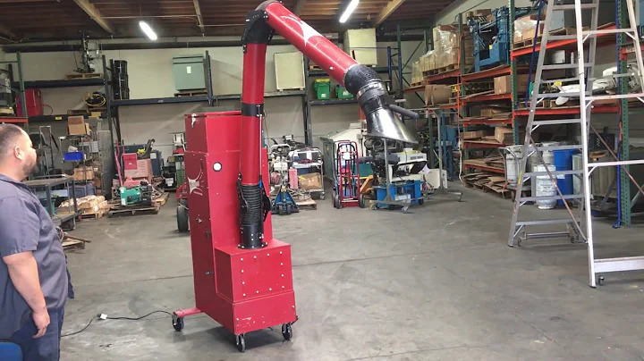 MicroAir Clean Air Systems Fume Extractor Air Cleaner Smoke dust Collector