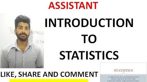 INTRODUCTION TO STATISTICS / MATHEMATICS || JKSSB || PANCHAYAT ACCOUNT ASSISTANT #JKSSB #JKBANK